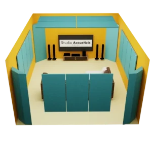 Home Theater Acoustic Panel Kit